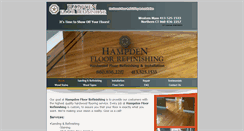 Desktop Screenshot of hampdenfloor.com